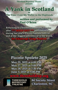 A Yank in Scotland (11×17 ShowTix Poster) for 2025